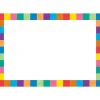 Store More® Large Book Pouches And Labels - Black With Neon Trim - Set Of 12
