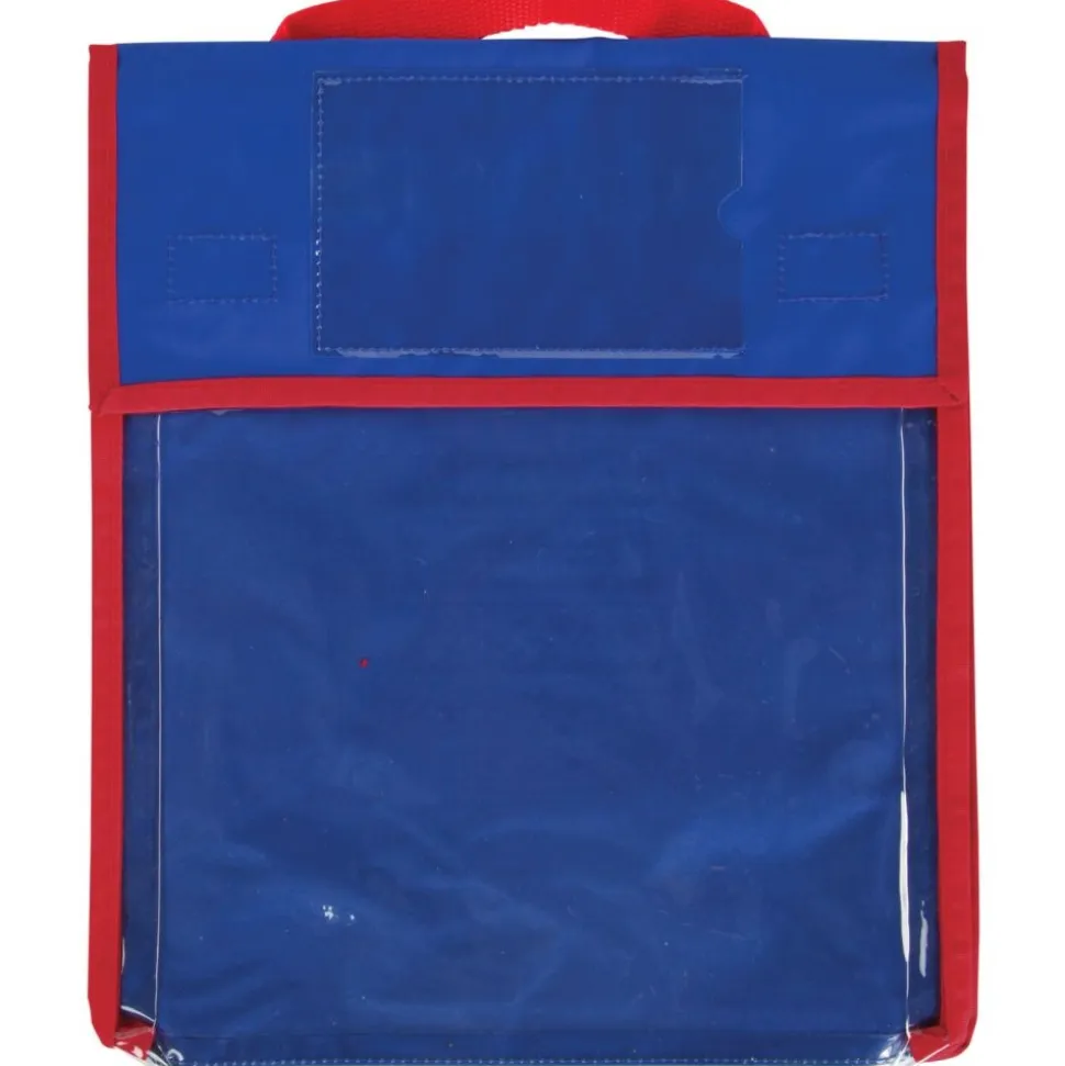 Store More® Medium Clearview Book Pouches - Single Color - Set of 4