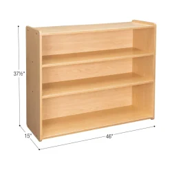 Straight 3-Shelf Storage Unit, 38