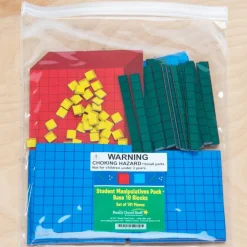 Student Manipulatives Pack - Base-10 Blocks