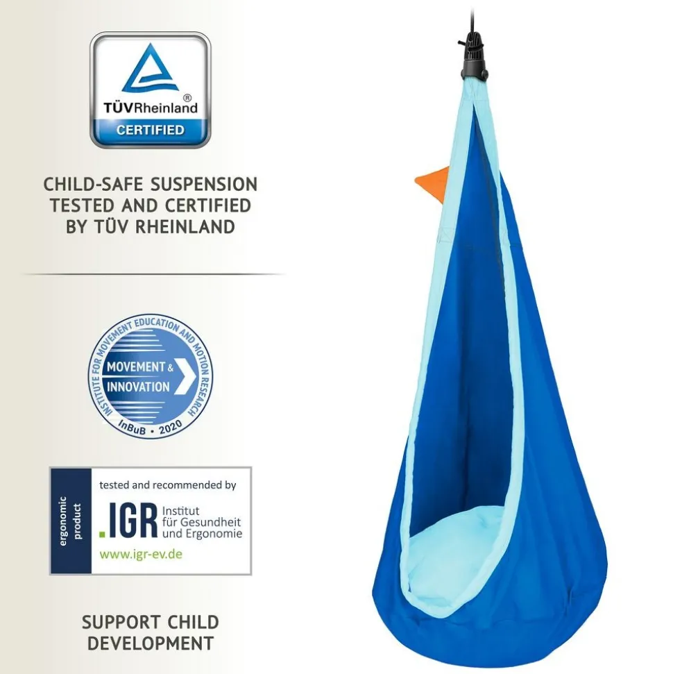 Student Swing Chair - 100% Organic Cotton including Suspension