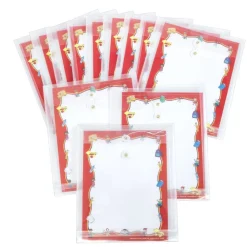 Student Take-Home Envelopes - 12 plastic envelopes.