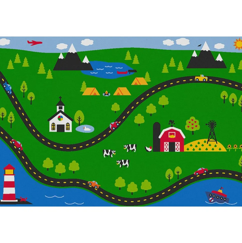Sunday Drive Value Rug - Rectangle Value Size