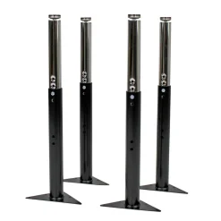 Super Legs for Activity Tables in Black - 4 Pack