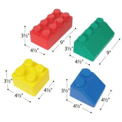 Super Soft Edublocks - 50 Pieces