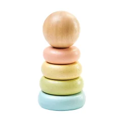 Sustainable Rubberwood Wooden Starter Toy Set