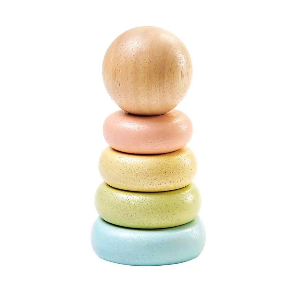 Sustainable Rubberwood Wooden Starter Toy Set