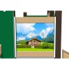 Swiss Chalet (Inground Mount)