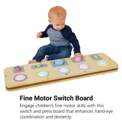 Switch & Press Fine Motor Board