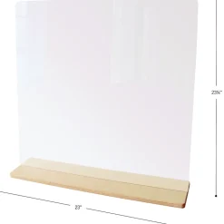 Tabletop Sanitary Divider, 23"W