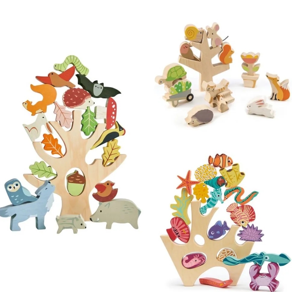 Tender Leaf® Stacking Creatures - Set of 3