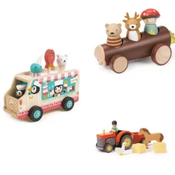 Tender Leaf® Vehicles Kit of 3