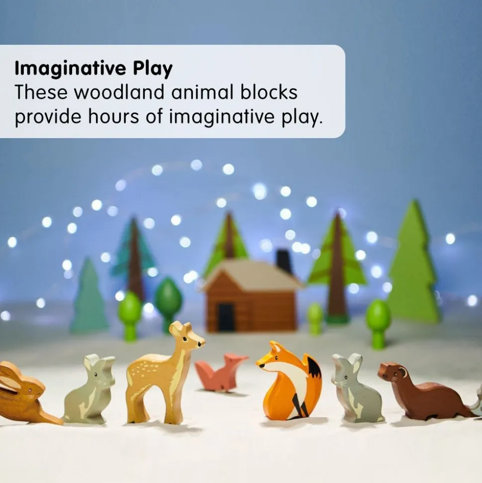 Tender Leaf® Woodland Animals - 8pc with display