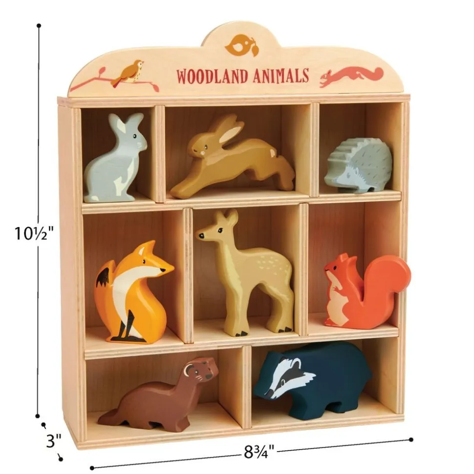 Tender Leaf® Woodland Animals - 8pc with display
