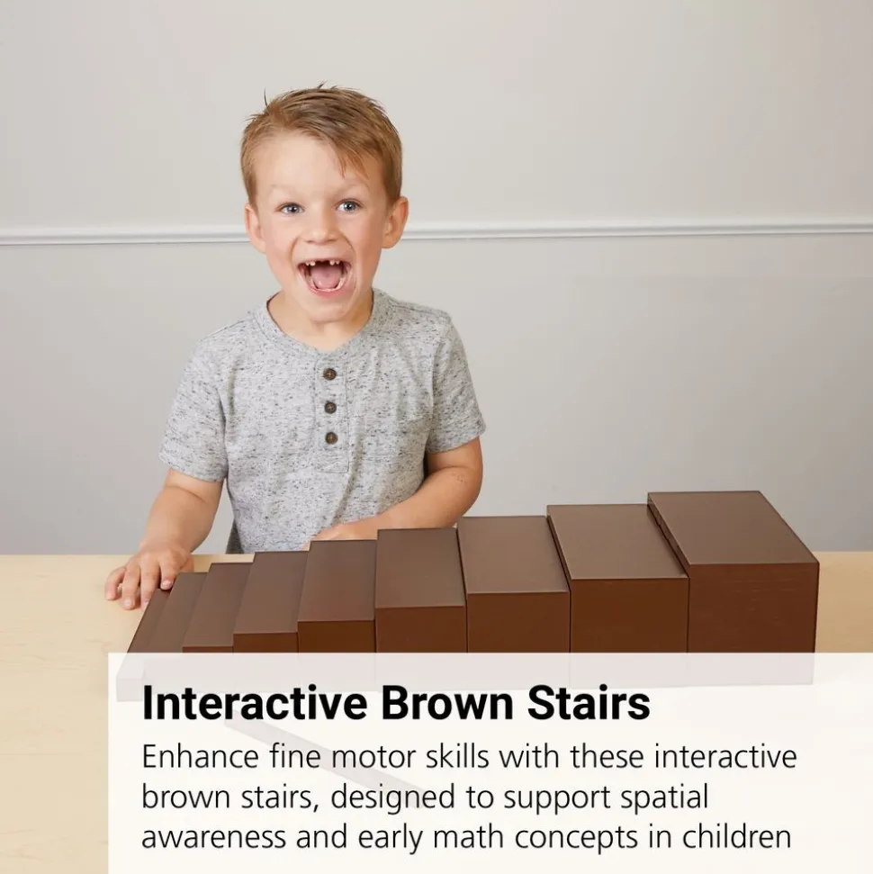 The Brown Stairs - Montessori Materials
