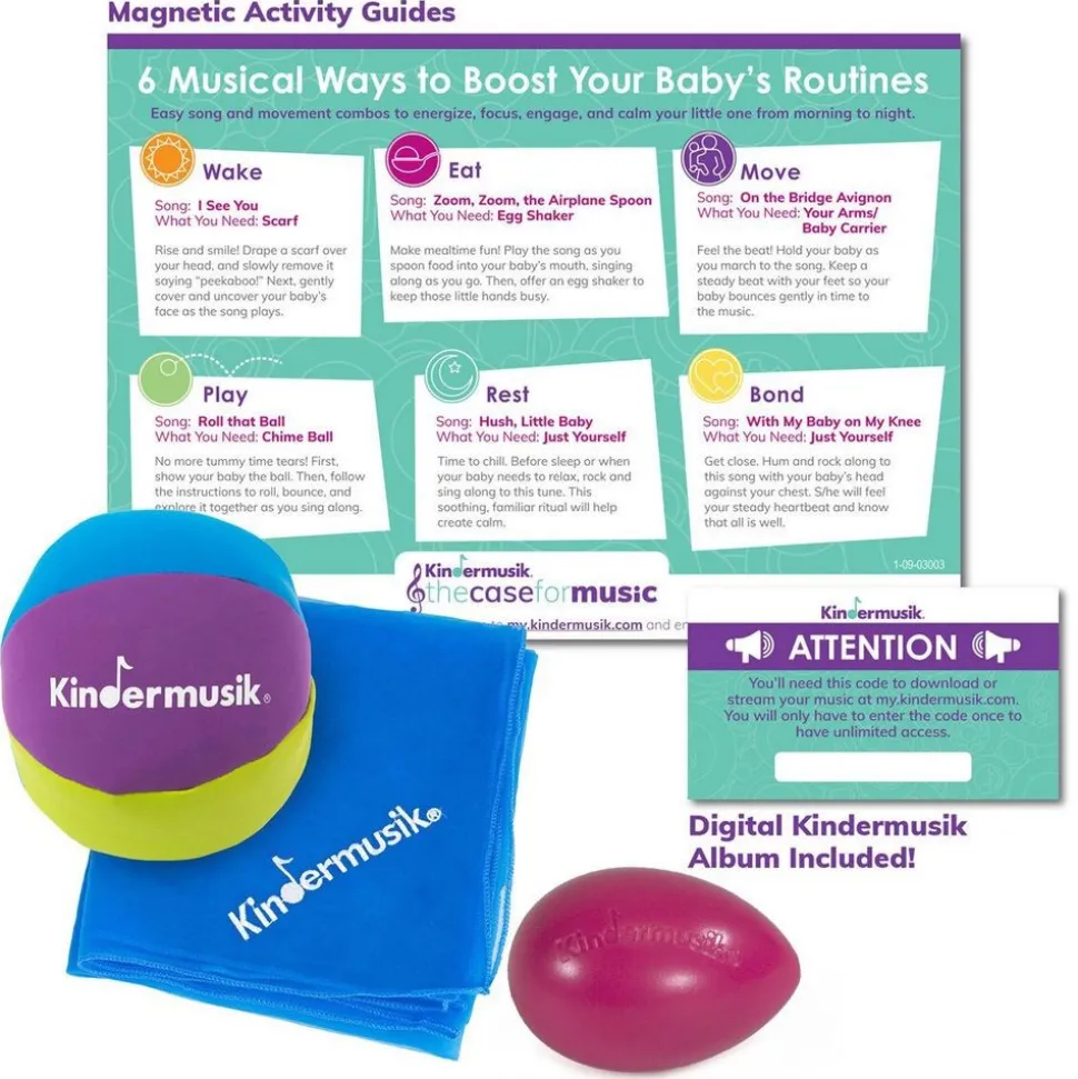 The Kindermusik® Case for Music for You & Your Baby Activity Kit