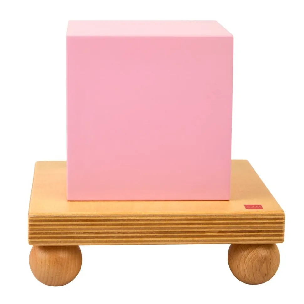 The Stand for The Pink Tower