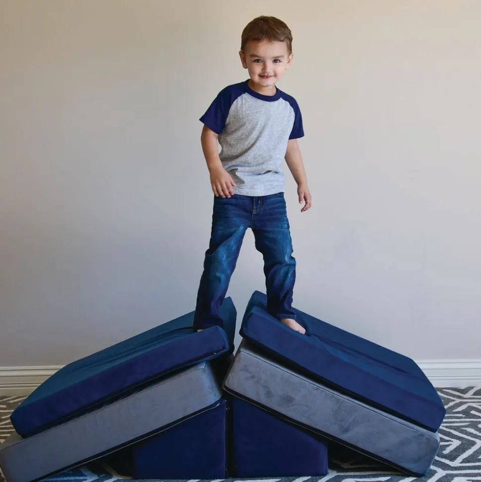 The Whatsit Modular Sofa - Gray/Navy