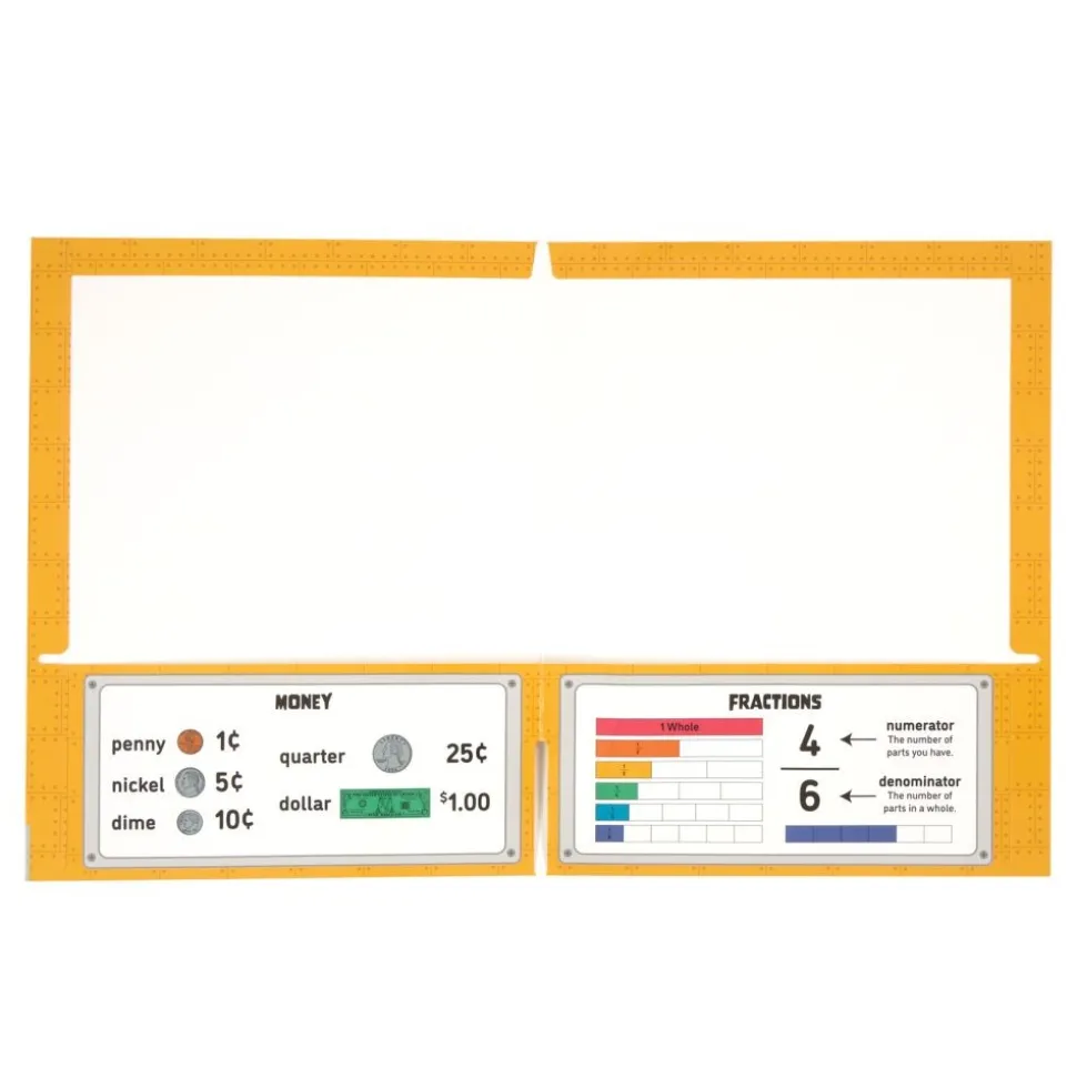 Think. Model. Learn.™ Grades 2-3 2-Pocket Folder - Set of 12