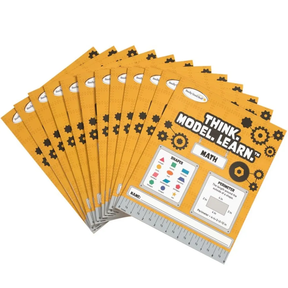 Think. Model. Learn.™ Grades 2-3 2-Pocket Folder - Set of 12