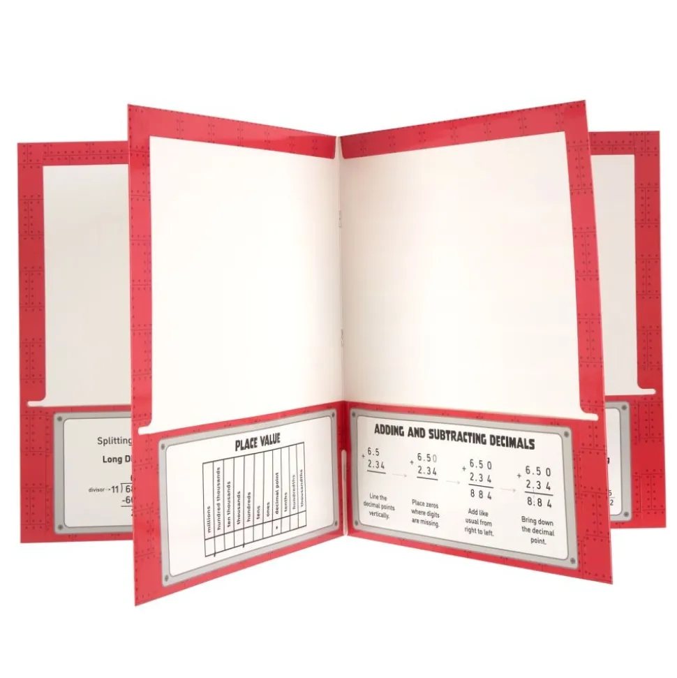 Think. Model. Learn.™ Grades 4-5 4-Pocket Folder - Set of 12