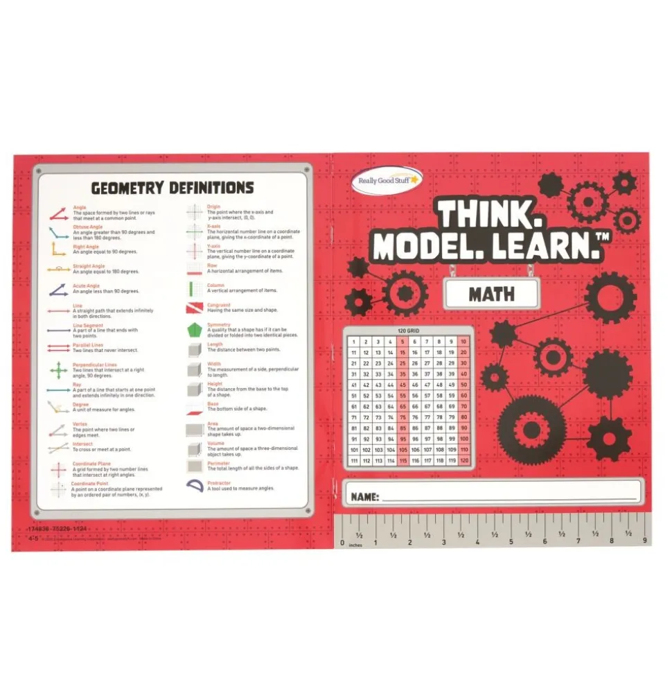 Think. Model. Learn.™ Grades 4-5 4-Pocket Folder - Set of 12