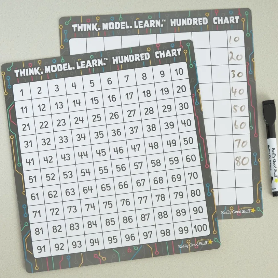 Think. Model. Learn.™ Hundred Chart - Set of 24