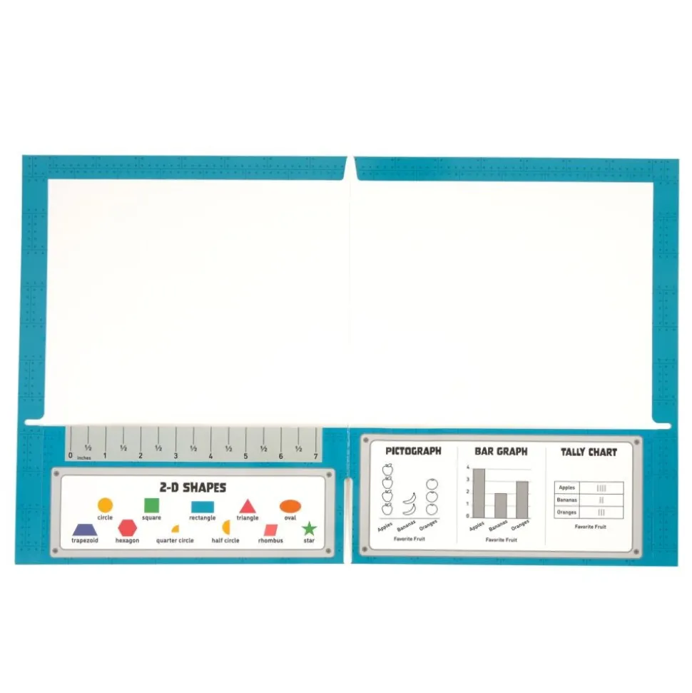 Think. Model. Learn.™ K-1 2-Pocket Folder - Set of 12
