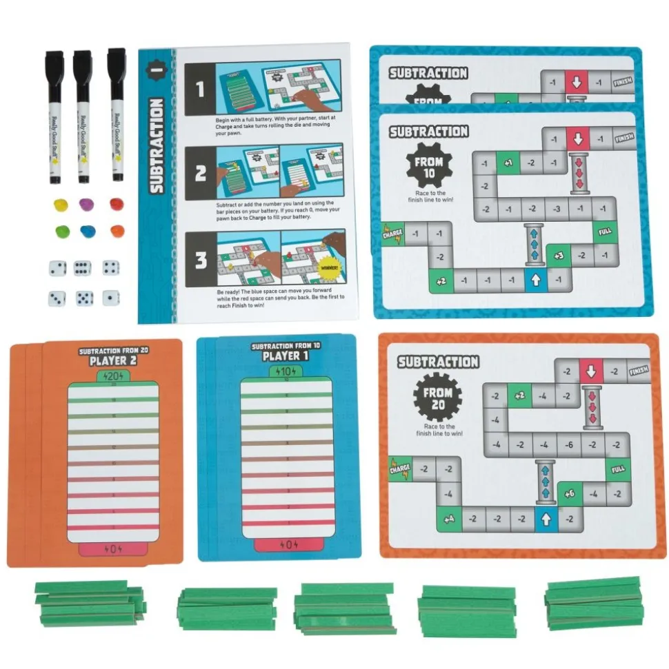 Think. Model. Learn.™ Math Center - K-1 - Subtraction