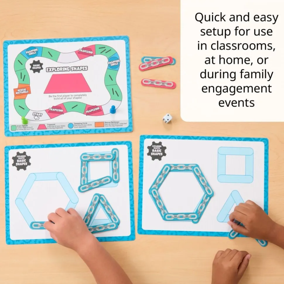 Think. Model. Learn.™ Math Center - K-1 - Exploring Shapes