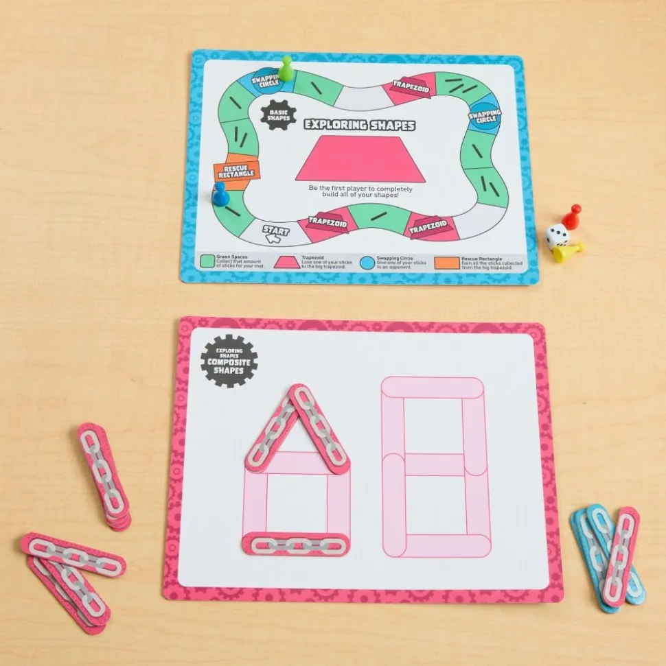 Think. Model. Learn.™ Math Center - K-1 - Exploring Shapes