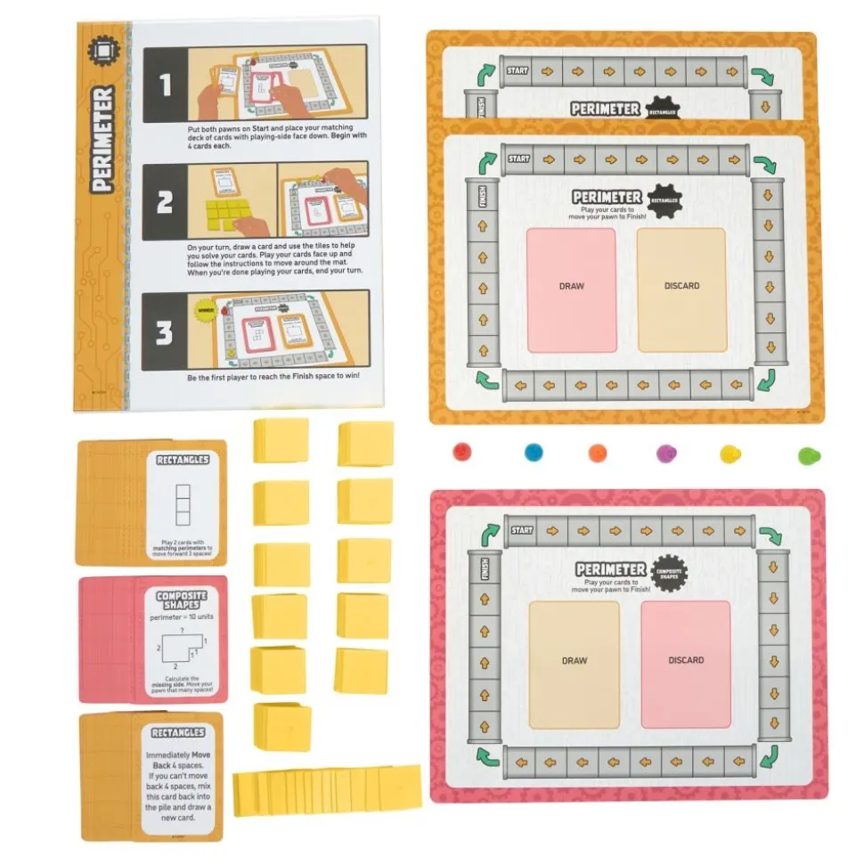 Think. Model. Learn.™ Math Center - Grades 2-3 - Perimeter