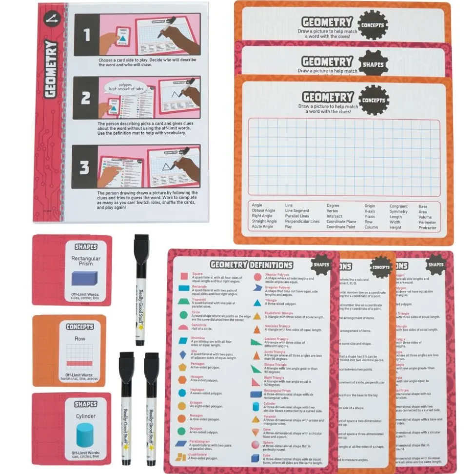 Think. Model. Learn.™ Math Center - Grades 4-5 - Geometry