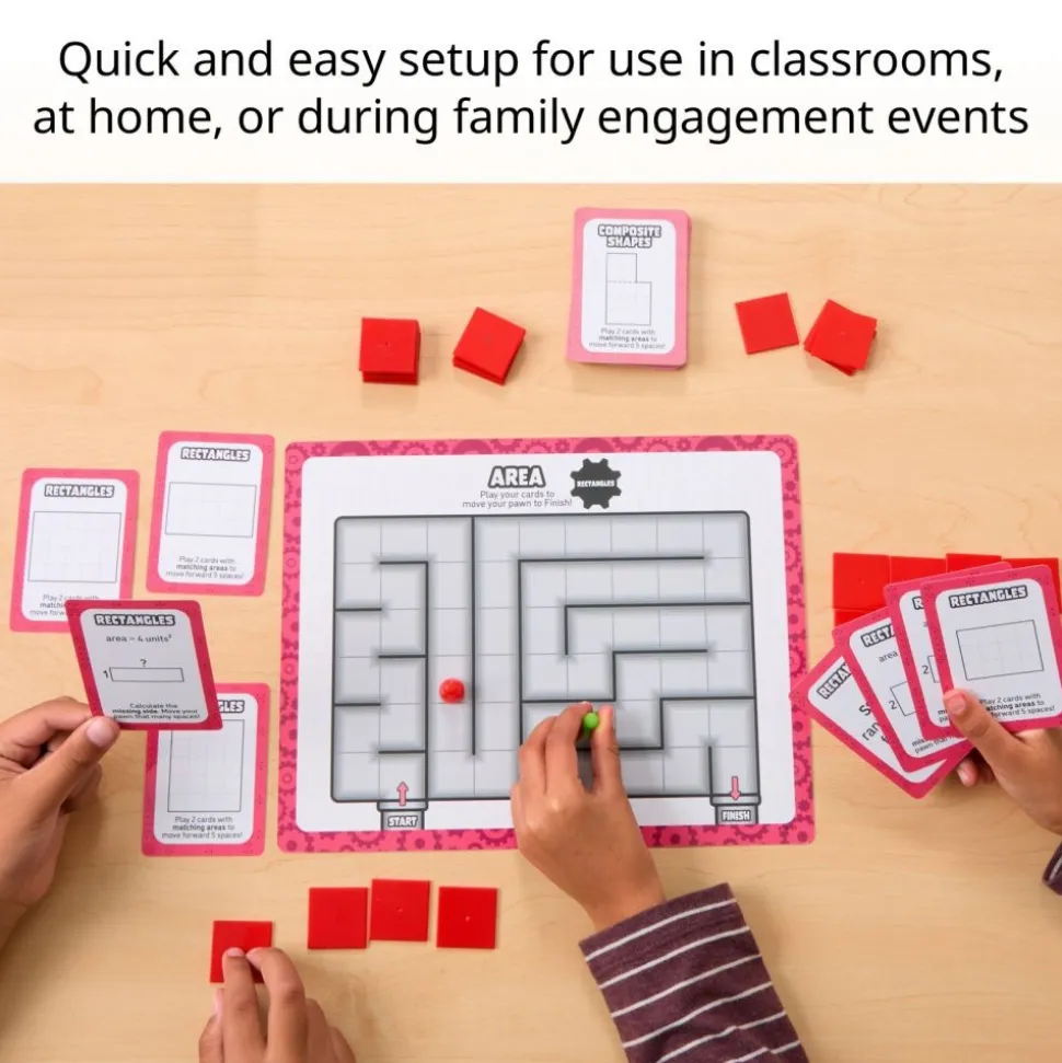 Think. Model. Learn.™ Math Center - Grades 4-5 - Area