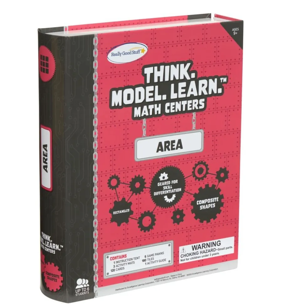 Think. Model. Learn.™ Math Center - Grades 4-5 - Area