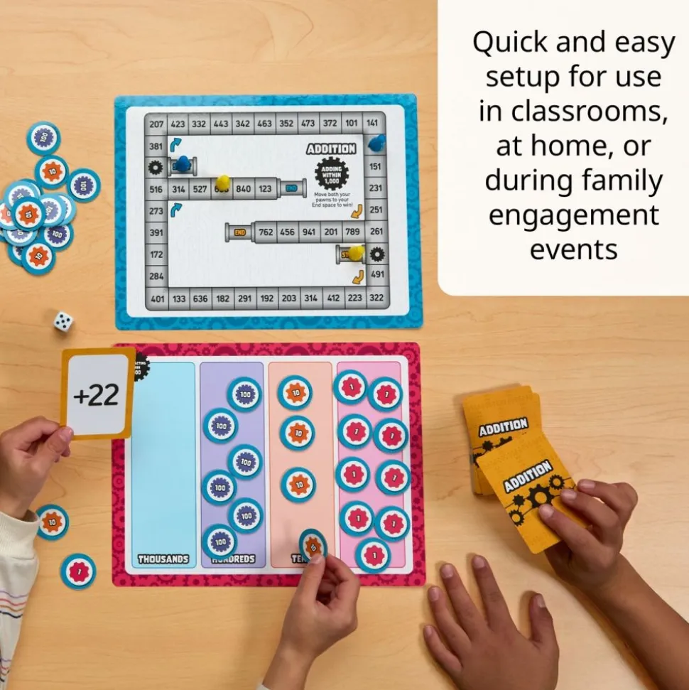 Think. Model. Learn.™ Math Center - Grades 2-3 - Addition