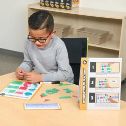 Think. Model. Learn.™ Math Center - Grades 2-3 - Introduction to Fractions