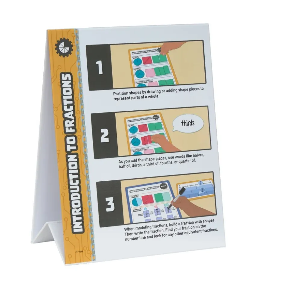 Think. Model. Learn.™ Math Center - Grades 2-3 - Introduction to Fractions
