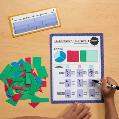 Think. Model. Learn.™ Math Center - Grades 2-3 - Introduction to Fractions