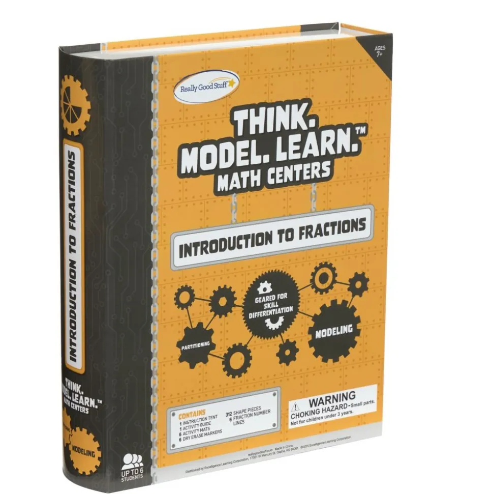 Think. Model. Learn.™ Math Center - Grades 2-3 - Introduction to Fractions
