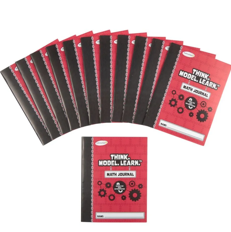 Think. Model. Learn.™ 4-5 Math Journals - Set of 12