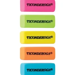 Ticonderoga® Neon Erasers - Set of 30