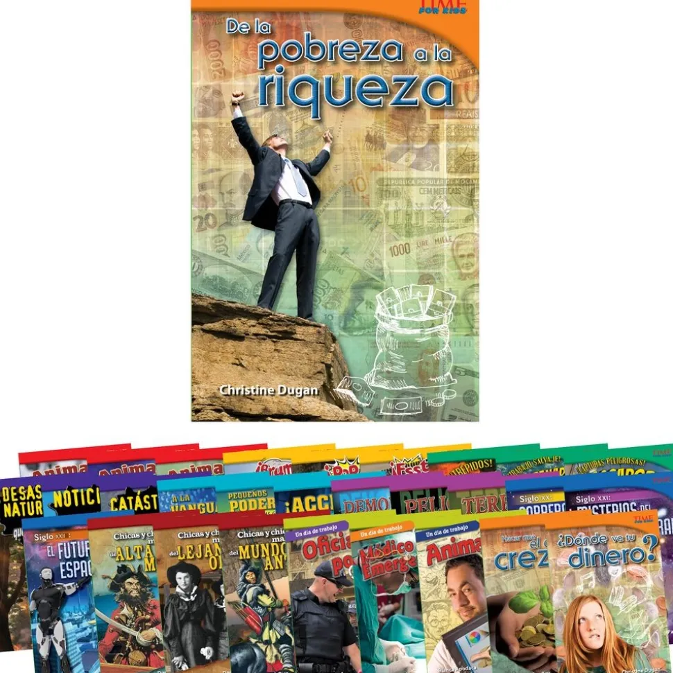 TIME FOR KIDS® Informational Text Grade 5 Spanish 30-Book Set