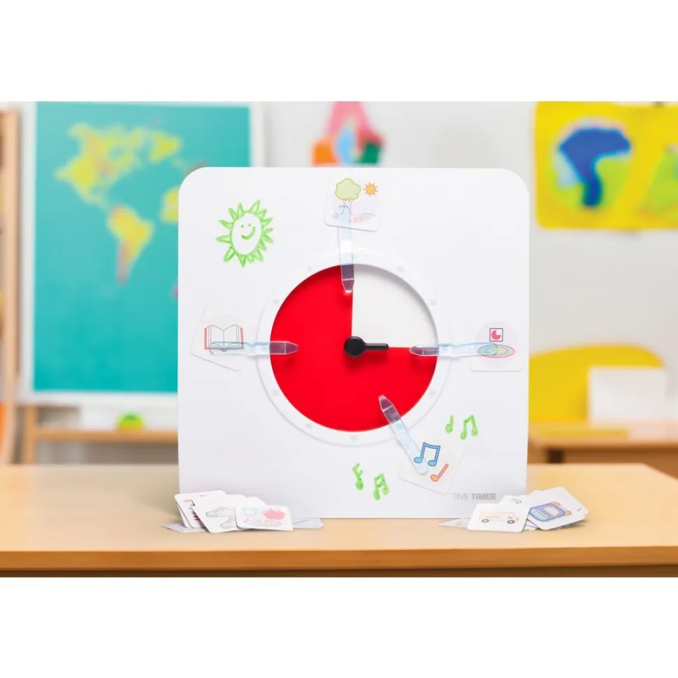 Time Timer® Visual Scheduler with 8" Timer