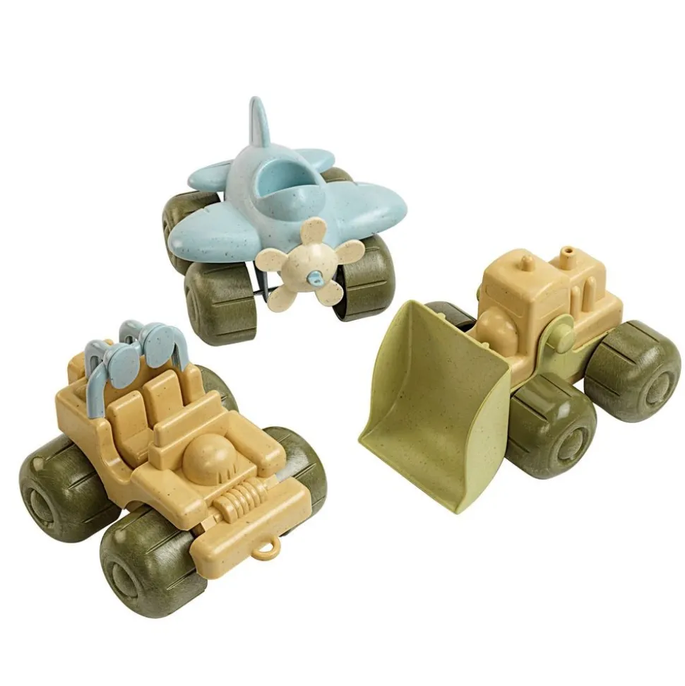 TinyBio Eco-Friendly Car Set - 2 Assorted Pieces