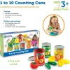 1 to 10 Counting Cans - 65 pieces