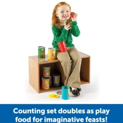 1 to 10 Counting Cans - 65 pieces