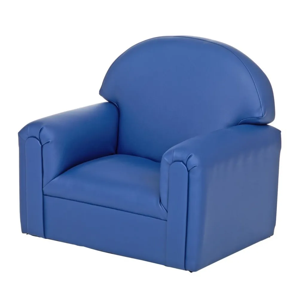 Toddler Enviro-Child Upholstery Chair 8"H Seat Height - Primary Blue