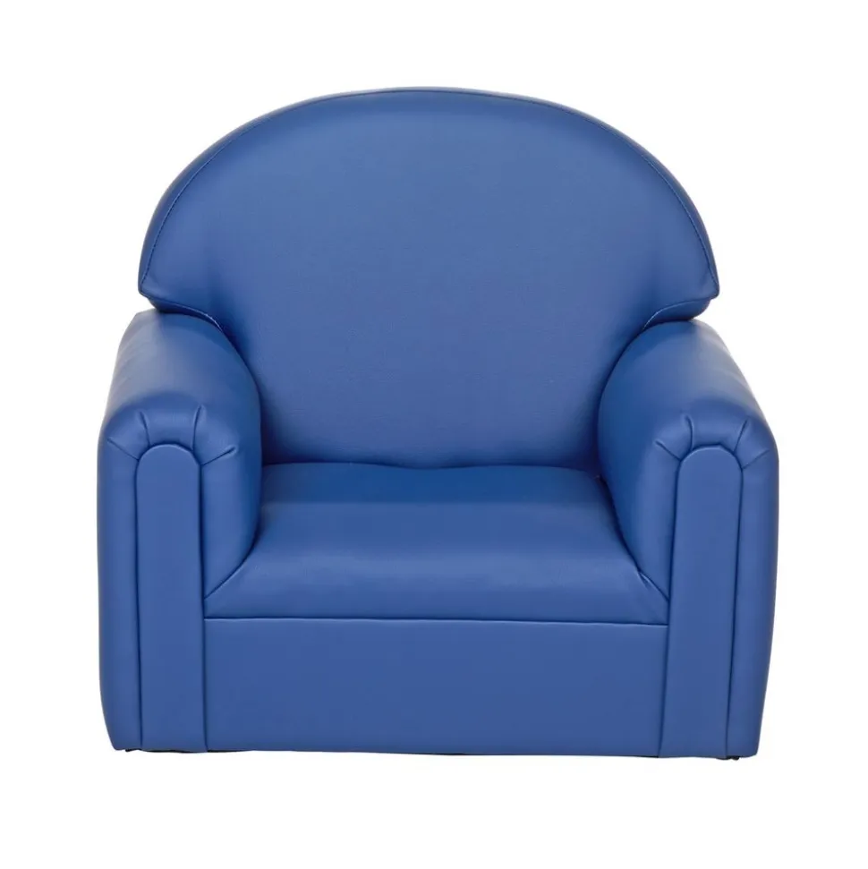 Toddler Enviro-Child Upholstery Chair 8"H Seat Height - Primary Blue