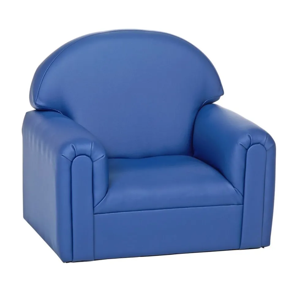 Toddler Enviro-Child Upholstery Chair 8"H Seat Height - Primary Blue